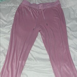 Pink Velvet Juicy Couture Pants